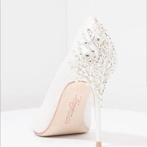 Wedding shoes embellished